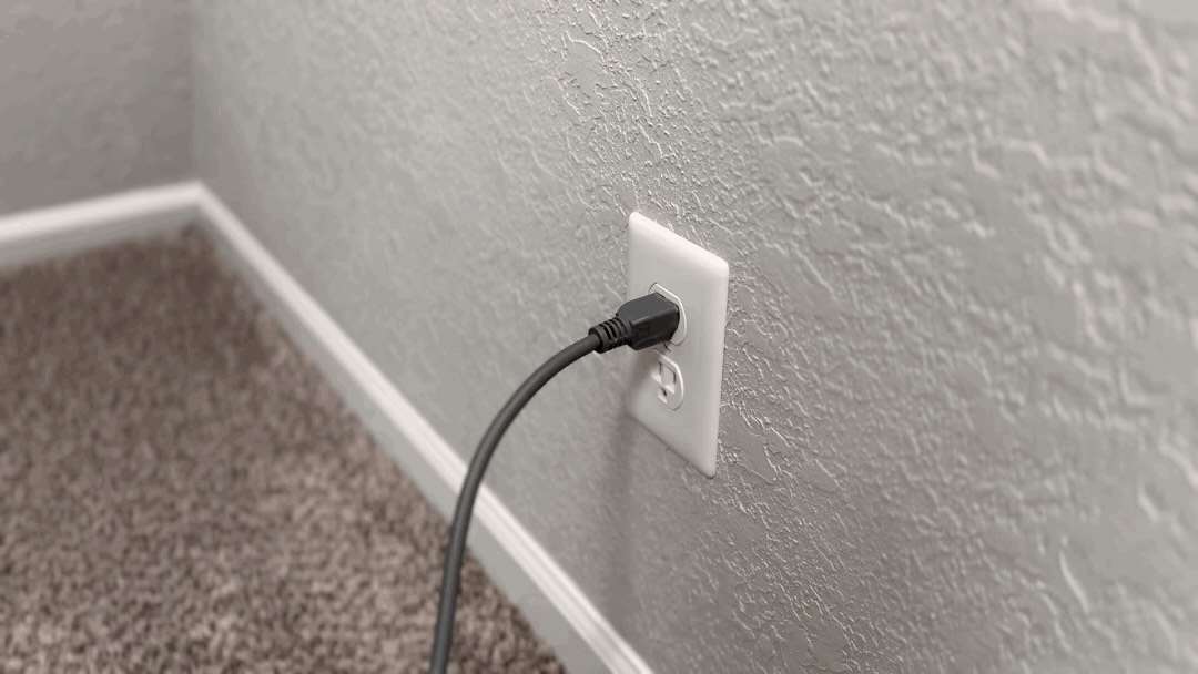 Unplugging the AC power cord