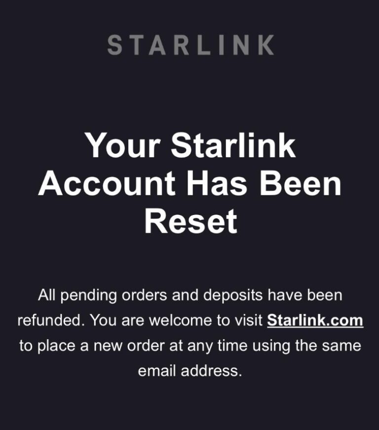 Starlink Customers Are Having Their Accounts Reset – New Fraud System To Blame?