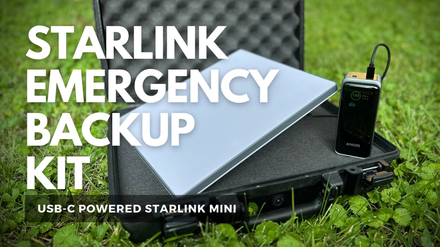 Starlink Emergency Backup Kit cover