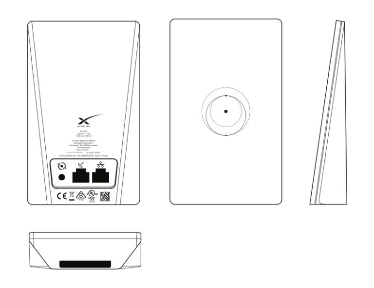Next generation Starlink router UTR-251
