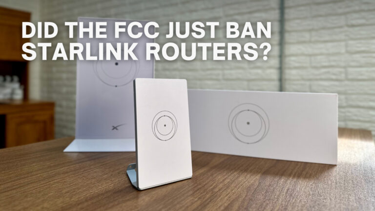 Video: Did the FCC Just Ban New Starlink Routers?